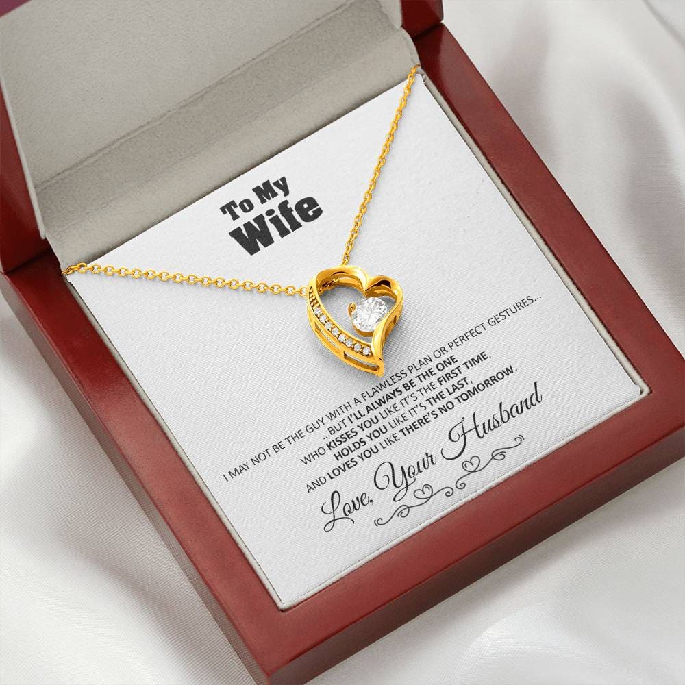 To my Wife - Love you Like There’s no Tomorrow - Forever Love Necklace Gift - Jewelry 50