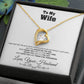 To my Wife - Love you Like There’s no Tomorrow - Forever Love Necklace Gift - Jewelry 8