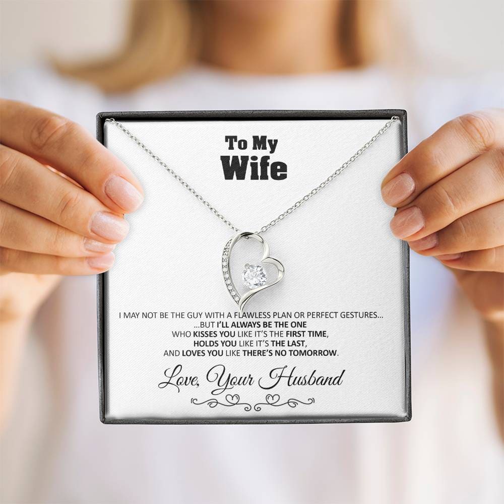 To my Wife - Love you Like There’s no Tomorrow - Forever Love Necklace Gift - Jewelry 22