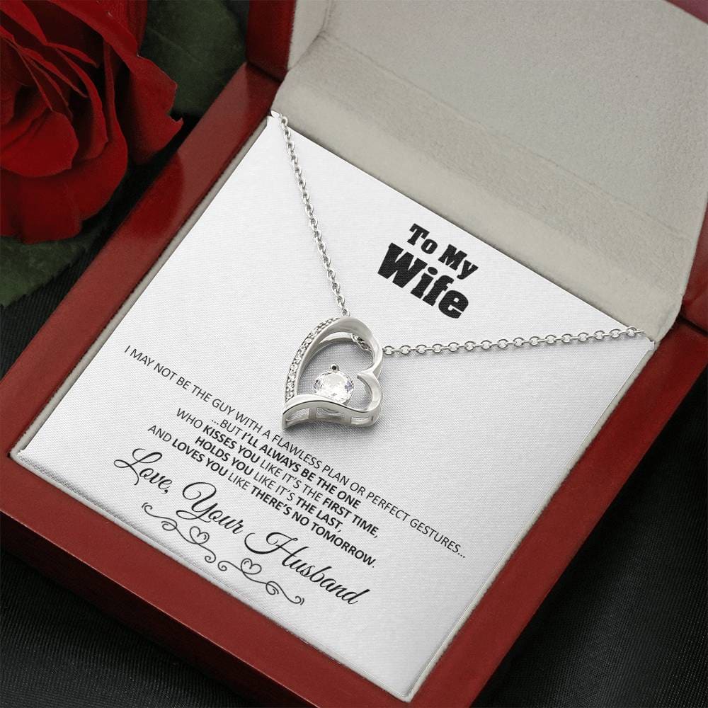 To my Wife - Love you Like There’s no Tomorrow - Forever Love Necklace Gift - Jewelry 17