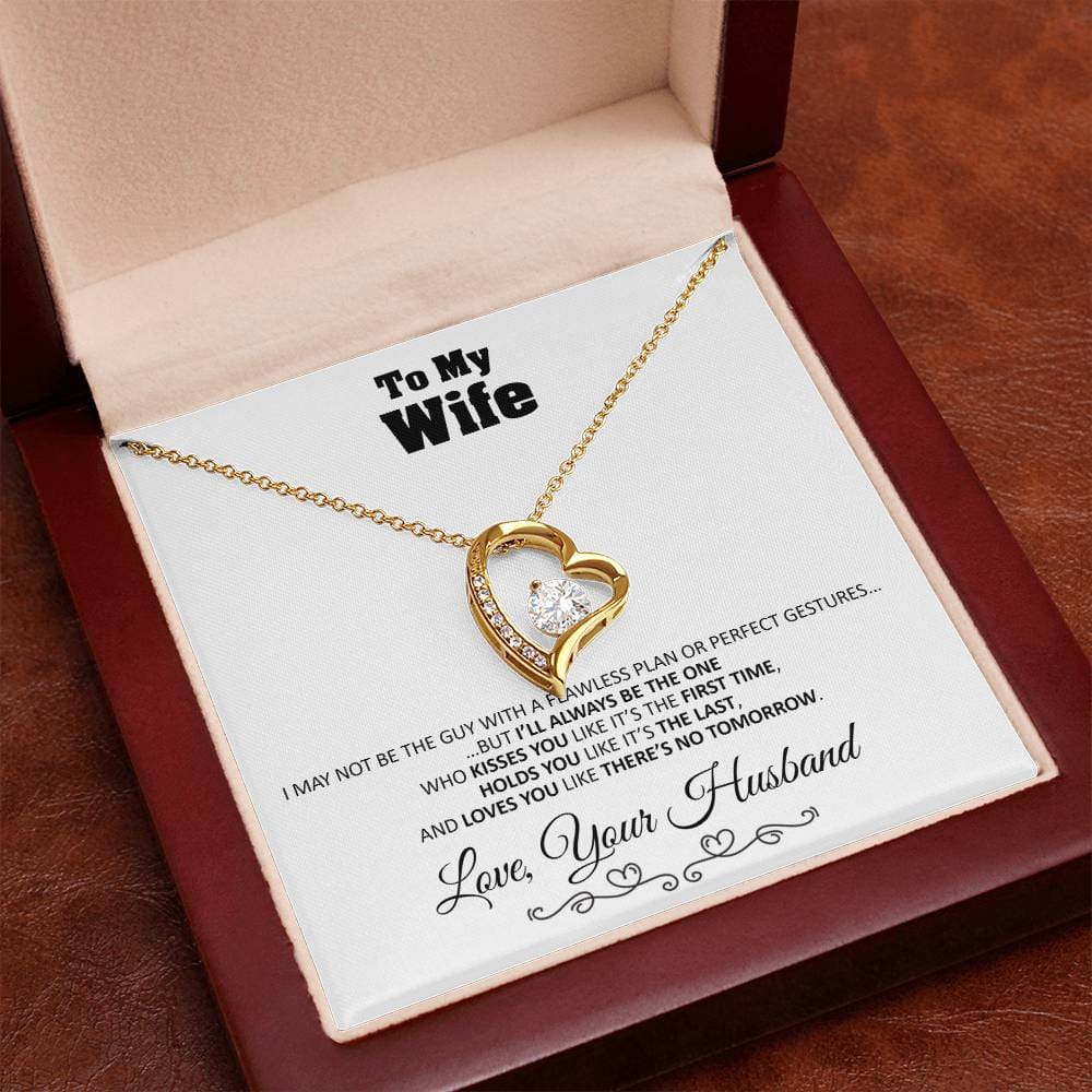 To my Wife - Love you Like There’s no Tomorrow - Forever Love Necklace Gift - Jewelry 43