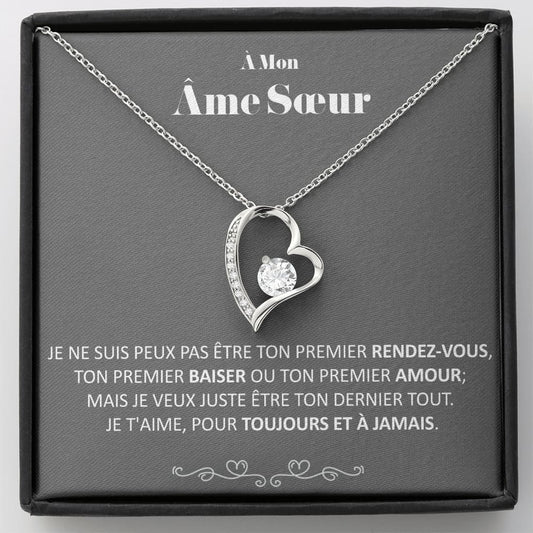 à Mon âme Sœur - Gray - Forever Love Necklace - Standard Box - Jewelry 1