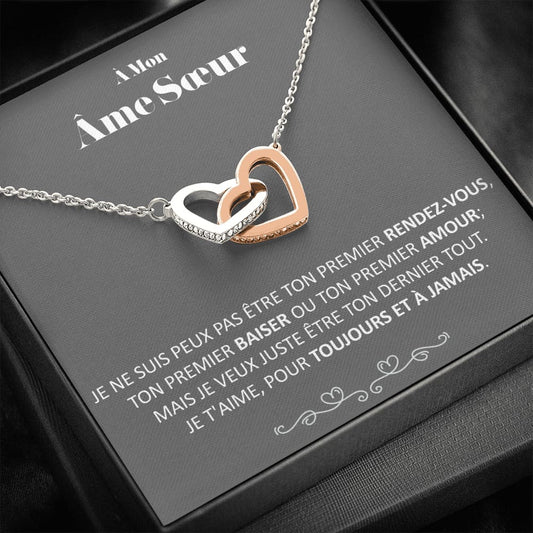 à Mon âme Sœur - Gray -interlocking Hearts Necklace - Standard Box - Jewelry 1