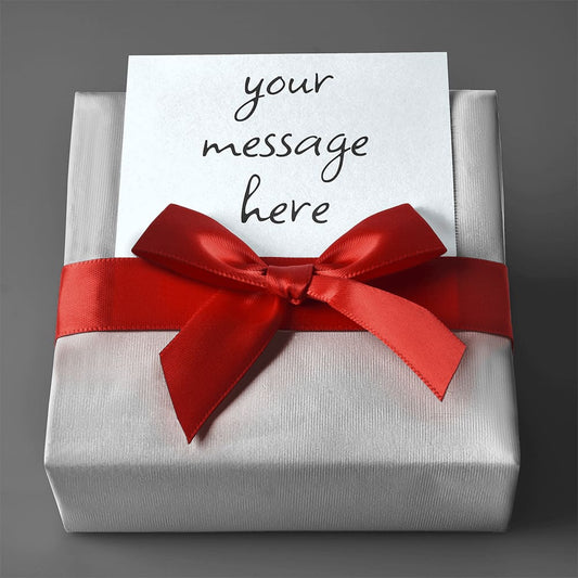 Gift Wrap With Personalized Message - Jewelry 1