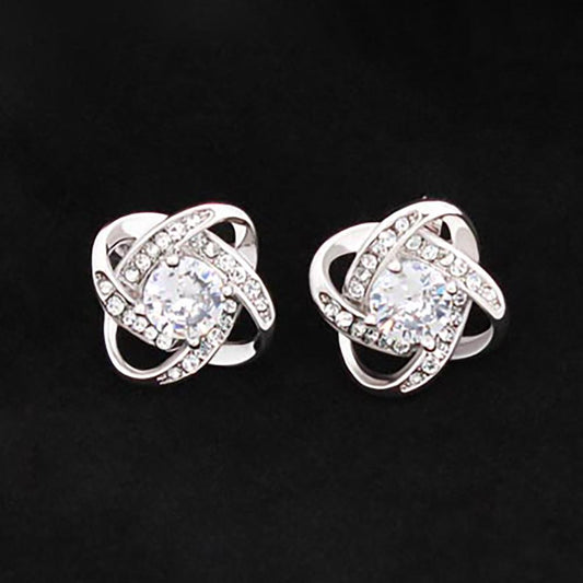 Love Knot Stud Earrings - Jewelry 1