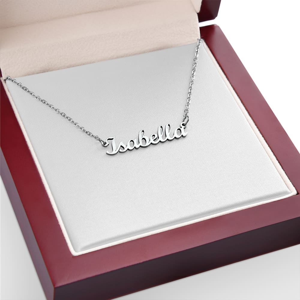 Personalized Name Necklaces Custom Name Necklaces Script Name Necklaces Gifts For Mom Gift For Her Personalized Gift - Jewelry 7