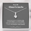 Para Mi Alma Gemela Gray Alluring Beauty Necklace - Standard Box - Jewelry 1
