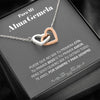 Para Mi Alma Gemela - Gray - Interlocking Hearts Necklace - Standard Box - Jewelry 1