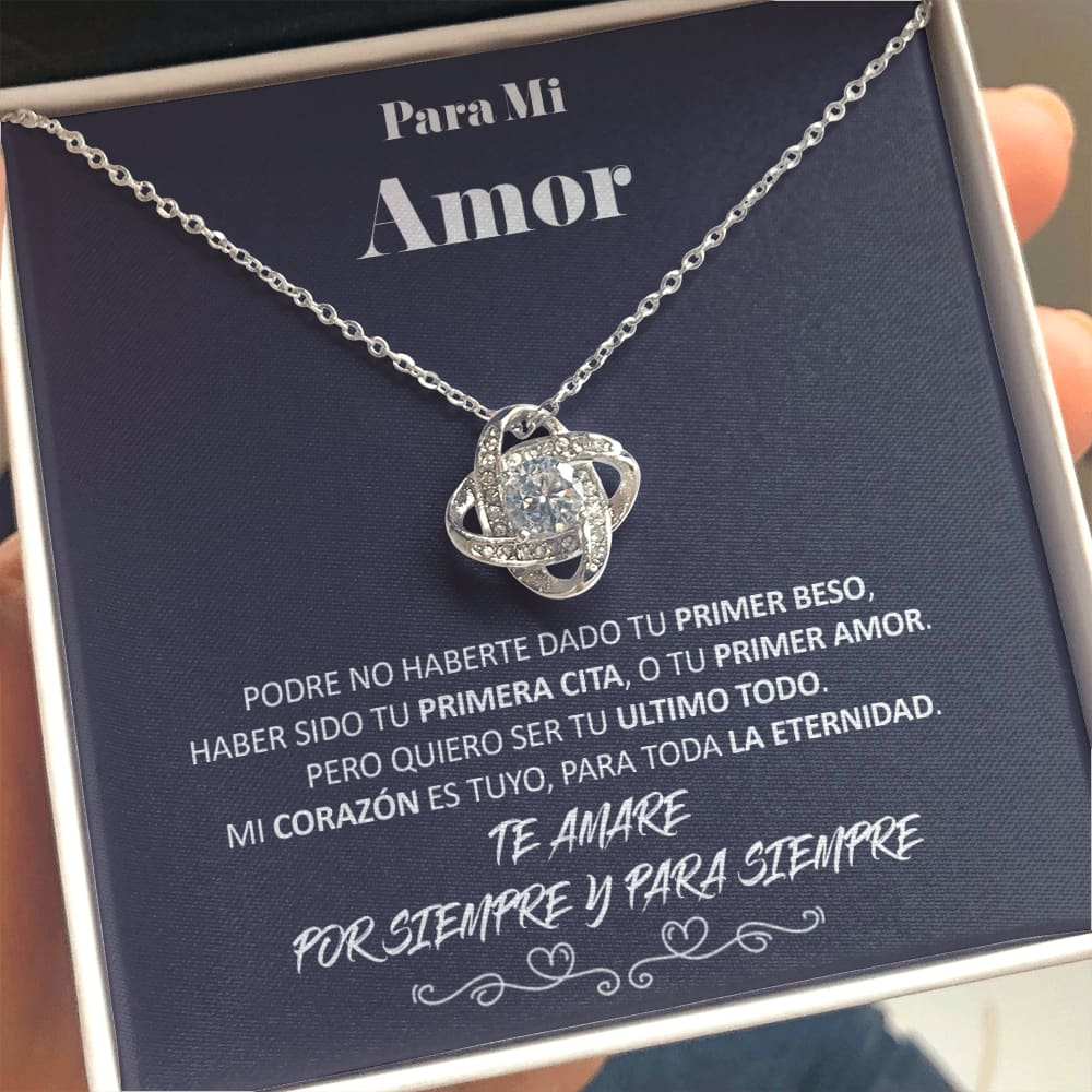 Para Mi Amor - Ultimo Todo - Love Knot Necklace - Standard Box - Jewelry 1