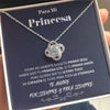 Para Mi Princesa - Ultimo Todo - Love Knot Necklace - Standard Box - Jewelry 1