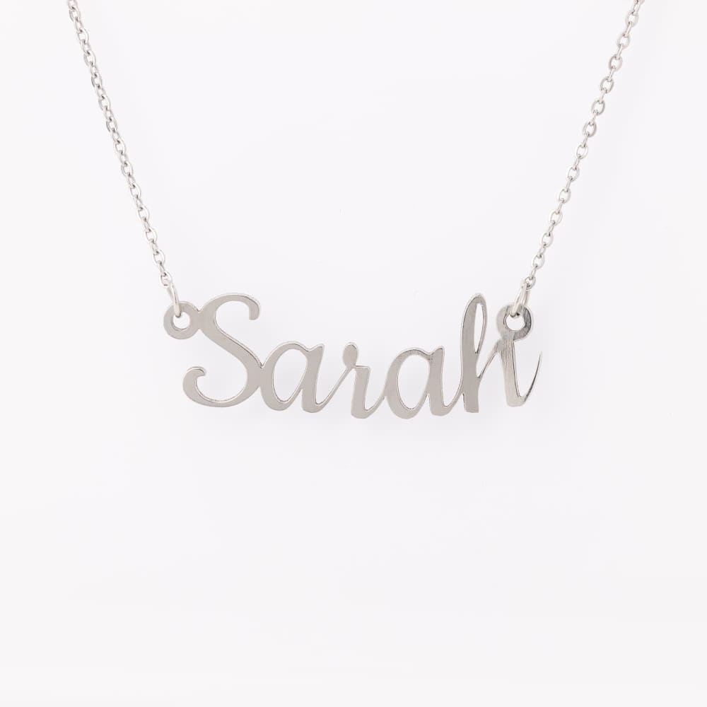 Personalized Name Necklace Custom Name Necklace Script Name Necklace Mothers Day Jewelry Gift For Her Personalized Gift - Jewelry 5