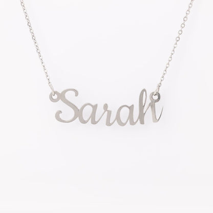 Personalized Name Necklace Custom Name Necklace Script Name Necklace Mothers Day Jewelry Gift For Her Personalized Gift - Jewelry 5