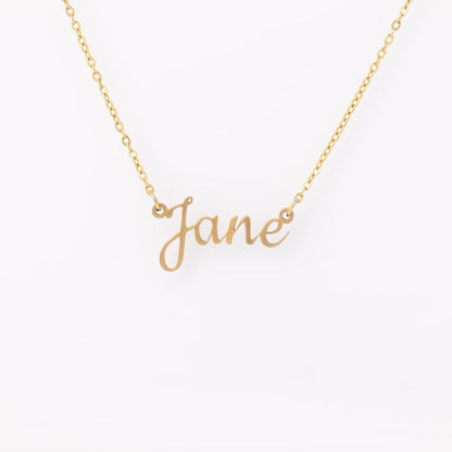 Personalized Name Necklace Custom Name Necklace Script Name Necklace Mothers Day Jewelry Gift For Her Personalized Gift - Jewelry 1