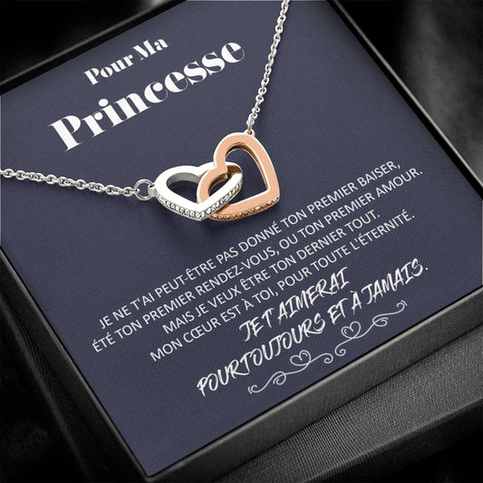 Pour Ma Princesse - Dernier Tout - Interlocking Hearts Necklace - Jewelry 1