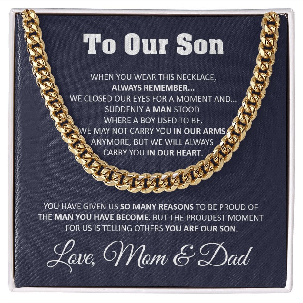  Sentimental Son Gifts From Mom And Dad To Our Son