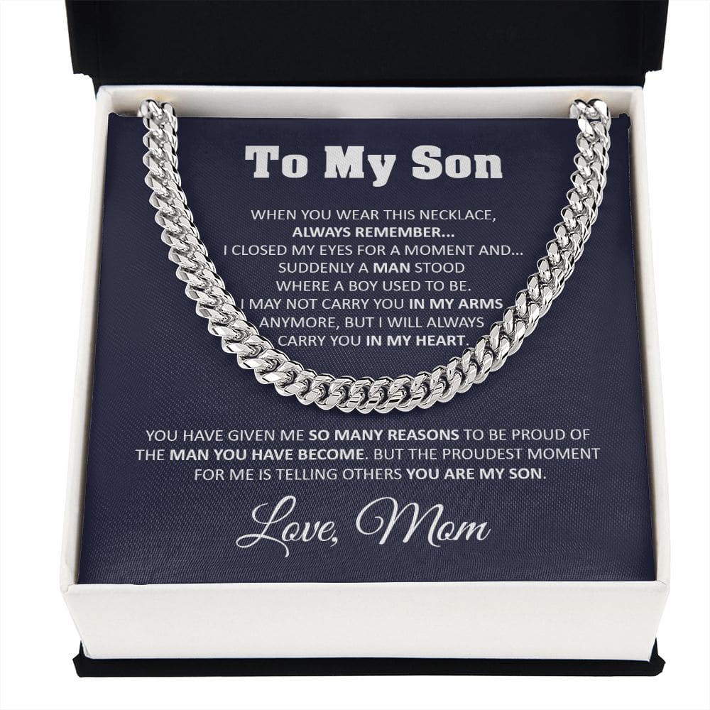 Sentimental gifts for 2024 son from mom