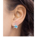 To my Amazing Soulmate - Hearts as One - 925 Sterling Silver Turtle Earrings - Opal Turtle Earrings - Precious Jewelry 3
