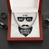 To my Badass Bearded Boyfriend - Cuban Link Chain Necklace - Cuban Link Chain (stainless Steel) - Jewelry 1