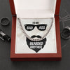 To my Badass Bearded Brother - Cuban Link Chain Necklace - Cuban Link Chain (stainless Steel) - Jewelry 1