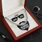 To my Badass Bearded Step-dad - Cuban Link Chain Necklace - Jewelry 19