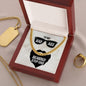 To my Badass Bearded Step-dad - Cuban Link Chain Necklace - Jewelry 13