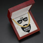 To my Badass Bearded Step-dad - Cuban Link Chain Necklace - Jewelry 10