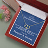 To my Beautiful Granddaughter - Priceless Jewel - Everlasting Love Necklace - Jewelry 1