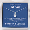 To my Beautiful Mom - Priceless Jewel - Alluring Beauty Necklace - Standard Box - Jewelry 1