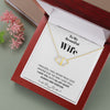 To my Beautiful Wife - All my Heart - Everlasting Love Necklace - Jewelry 1