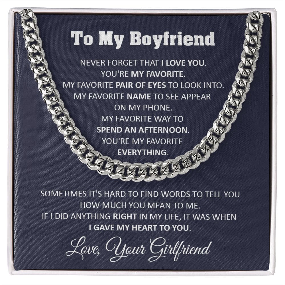 Gift for Girlfriend, Girlfriend Anniversary, Birthday Gift for Girlfriend,  Gift from Boyfriend, Necklace Gift for GF, Romantic Gift 
