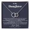 To My Daughter Necklace Gift From Dad Daughter Gift From Dad Daughters Birthday Gift Grown Up Daughter - Two Tone Box - Jewelry 1