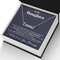 To My Daughter - Personalized Name Necklace Personalized Name Necklaces Custom Name Necklace Script Name Necklaces Personalized Gift For