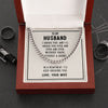 To my Husband - i Choose you - Cuban Link Chain Necklace - Cuban Link Chain (stainless Steel) - Jewelry 1
