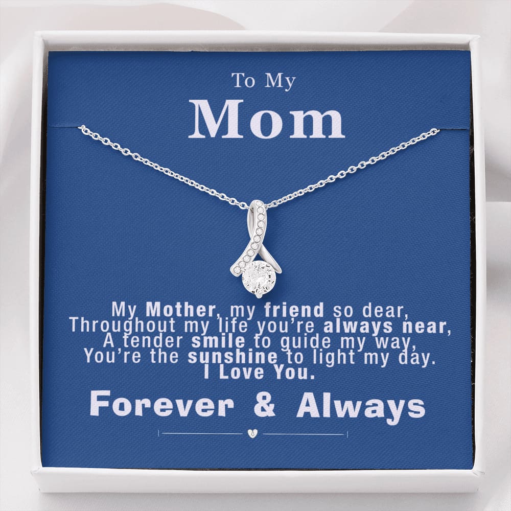 To my Mom - Sunshine - Alluring Beauty Necklace - Standard Box - Jewelry 1