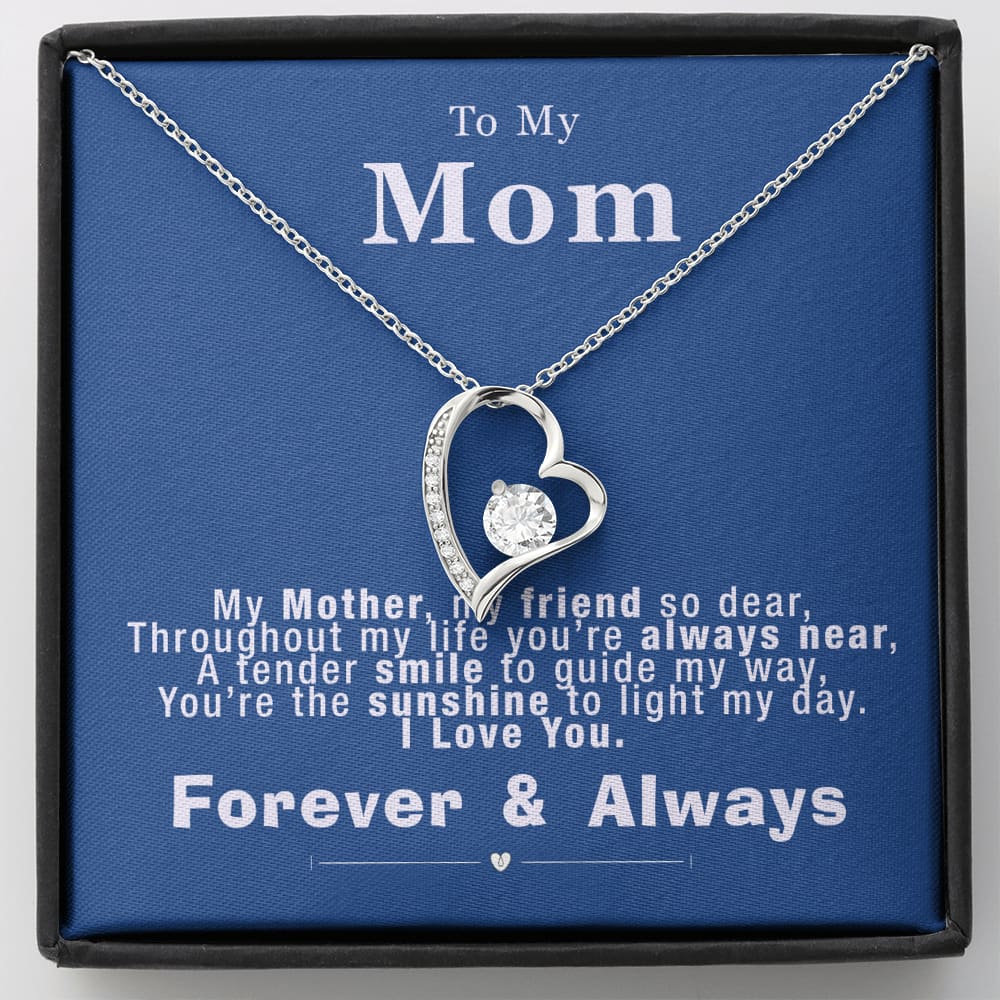 To my Mom - Sunshine - Forever Love Necklace - Standard Box - Jewelry 1