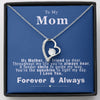 To my Mom - Sunshine - Forever Love Necklace - Standard Box - Jewelry 1