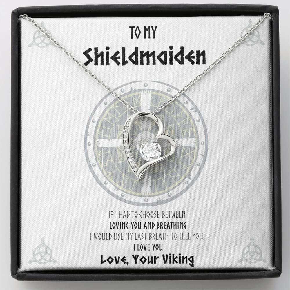 To my Shieldmaiden - Forever Love Necklace - Standard Box - Jewelry 1