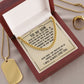 To my Son - never Feel that you are alone - Cuban Link Chain Necklace - Jewelry 9