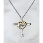 To my Soulmate - Cross Heart - your last everything Necklace - Cross Dancing Necklace - Precious Jewelry 8