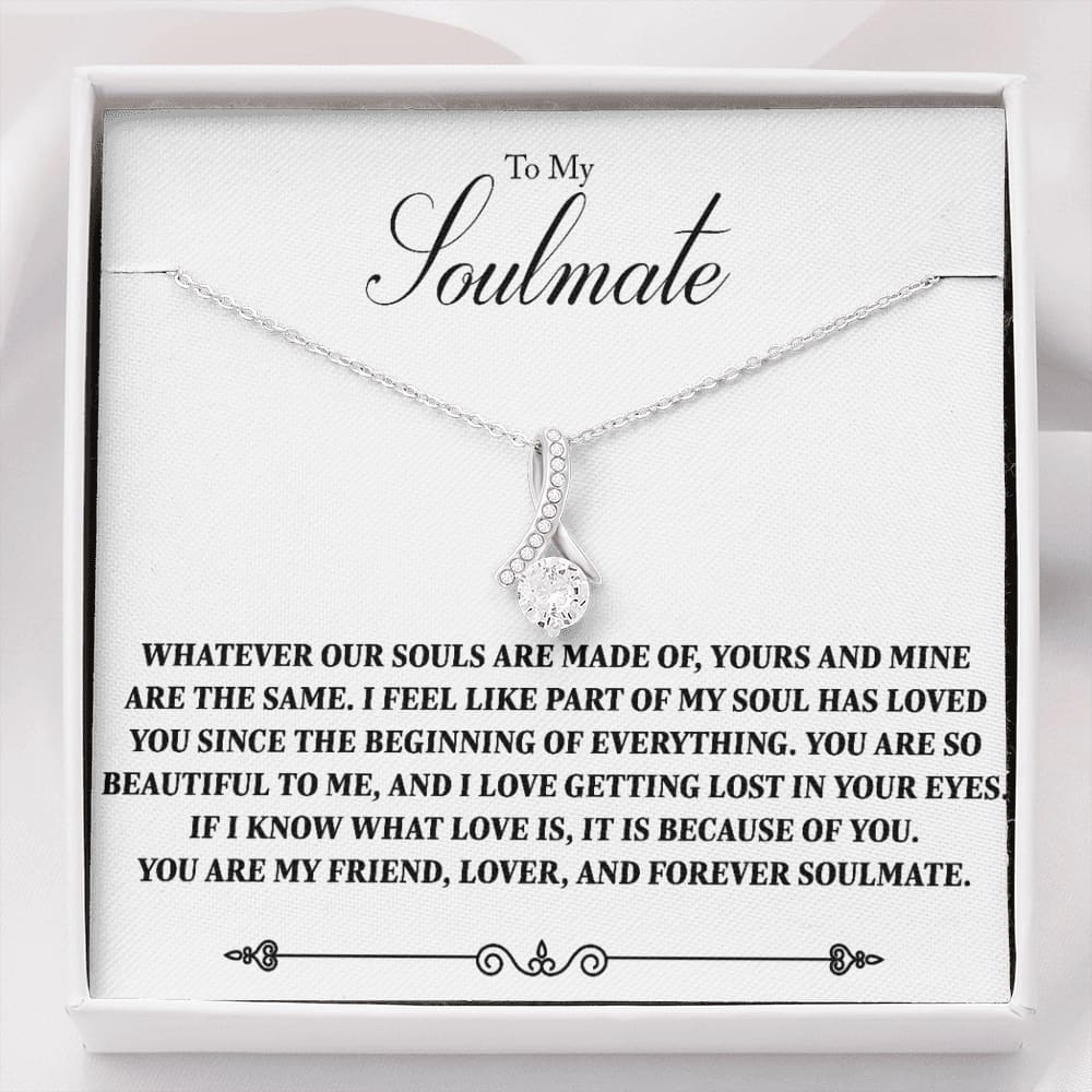 To my Soulmate - Forever Soulmate - Alluring Beauty Necklace - Standard Box - Jewelry 1