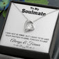To My Soulmate Forever To Last Necklace Gift Soulmate Birthday Gift Soulmate Anniversary Gift Christmas Gift Valentine’s Day Gift - Jewelry