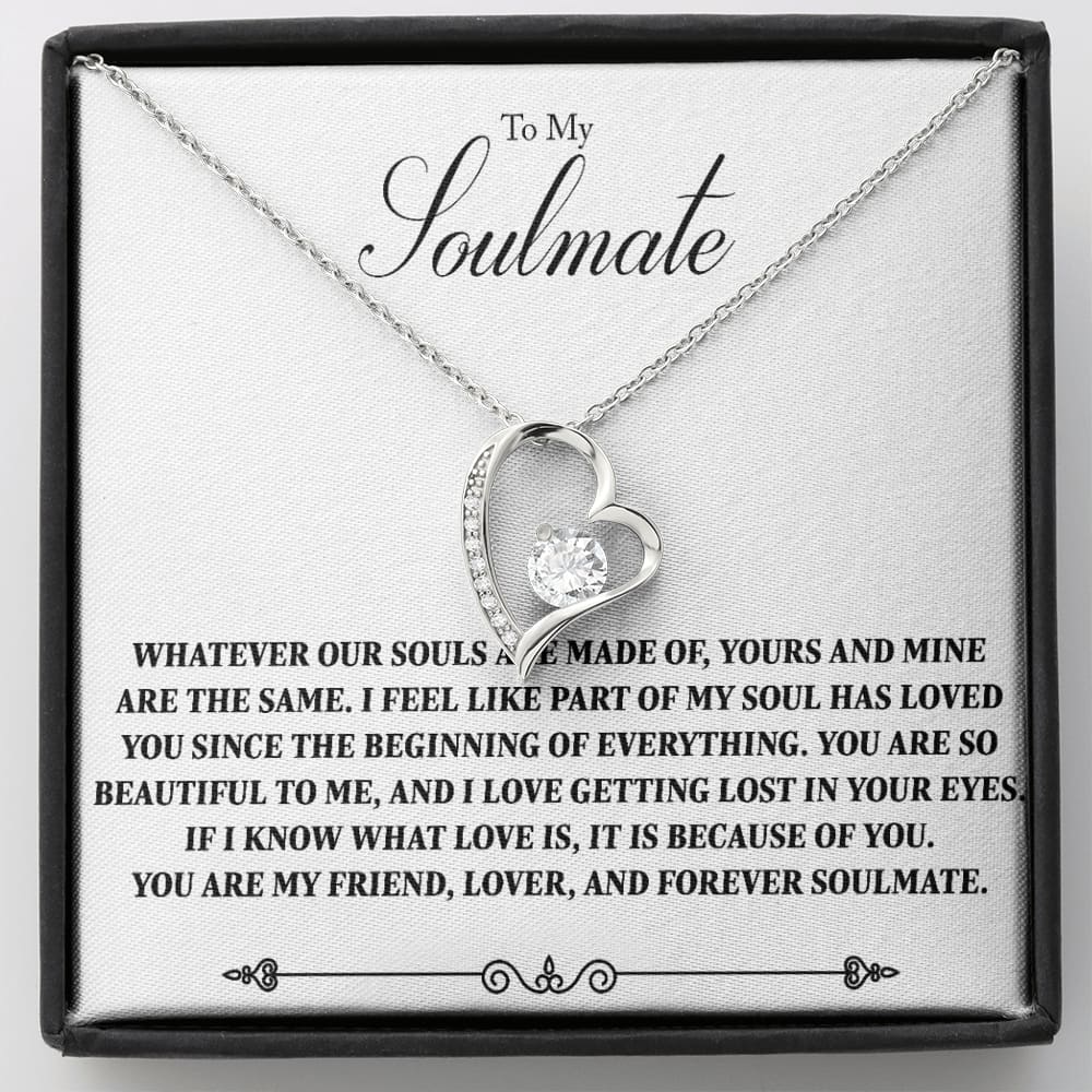To my Soulmate - Forever Soulmate - Forever Love Necklace - Standard Box - Jewelry 1
