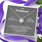 To my Soulmate - Happily ever after - Love Knot Necklace - Jewelry 4