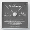 To my Soulmate - Happily ever after - Love Knot Necklace - Standard Box - Jewelry 1