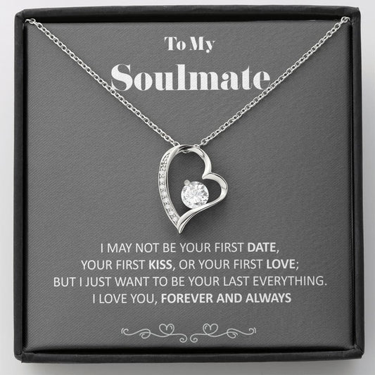 To my Soulmate - last everything - Gray - Forever Love Necklace - Standard Box - Jewelry 1