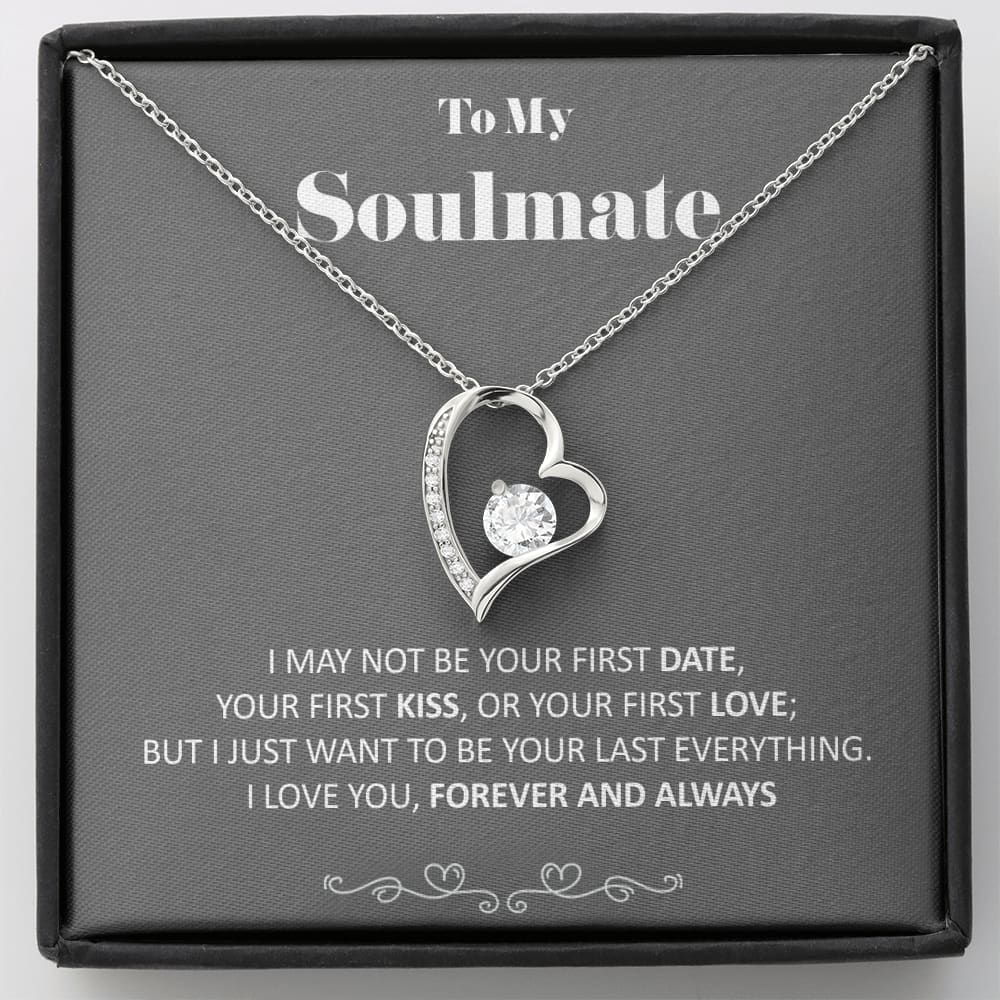 To my Soulmate - last everything - Gray - Forever Love Necklace - Standard Box - Jewelry 1