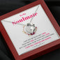 To my Soulmate - last everything - Red - Forever Love Necklace - Mahogany Style Luxury Box - Jewelry 6