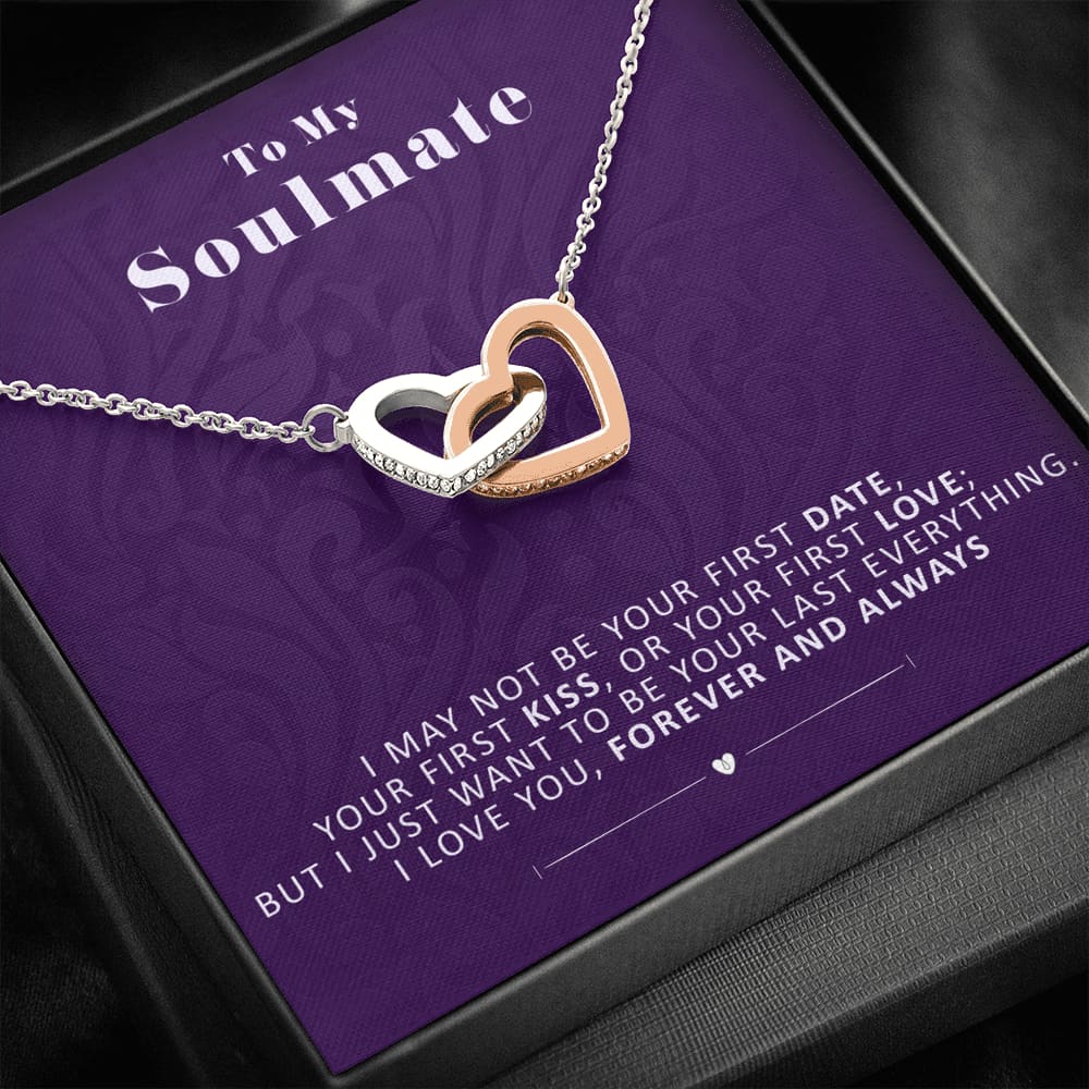 To my Soulmate - Purple - last everything - Interlocking Hearts Necklace - Standard Box - Jewelry 1