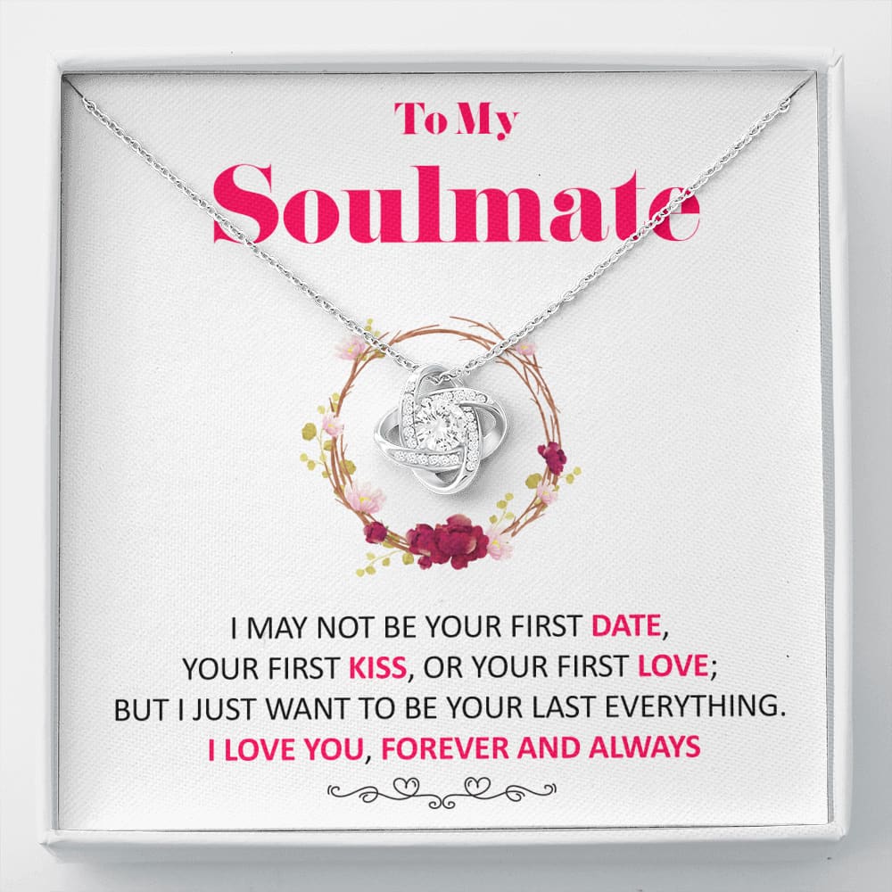 To my Soulmate - Red - last everything - Love Knot Necklace - Standard Box - Jewelry 1