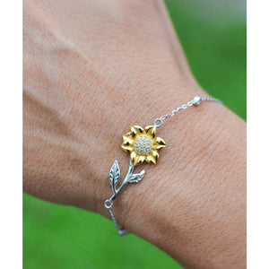 To my Soulmate -sunflower Bracelet - your last everything - Sunflower Bracelet - Precious Jewelry 8